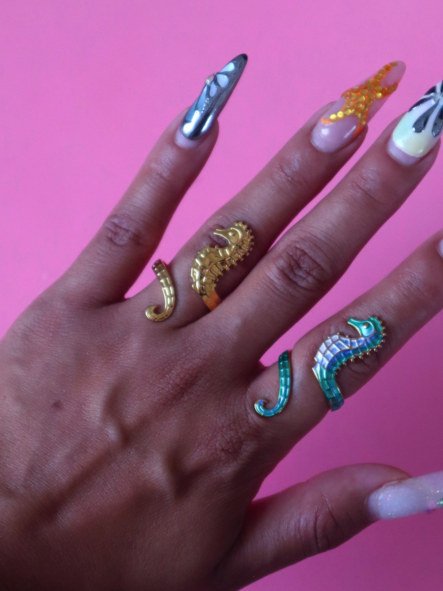 Sea Horse Ring