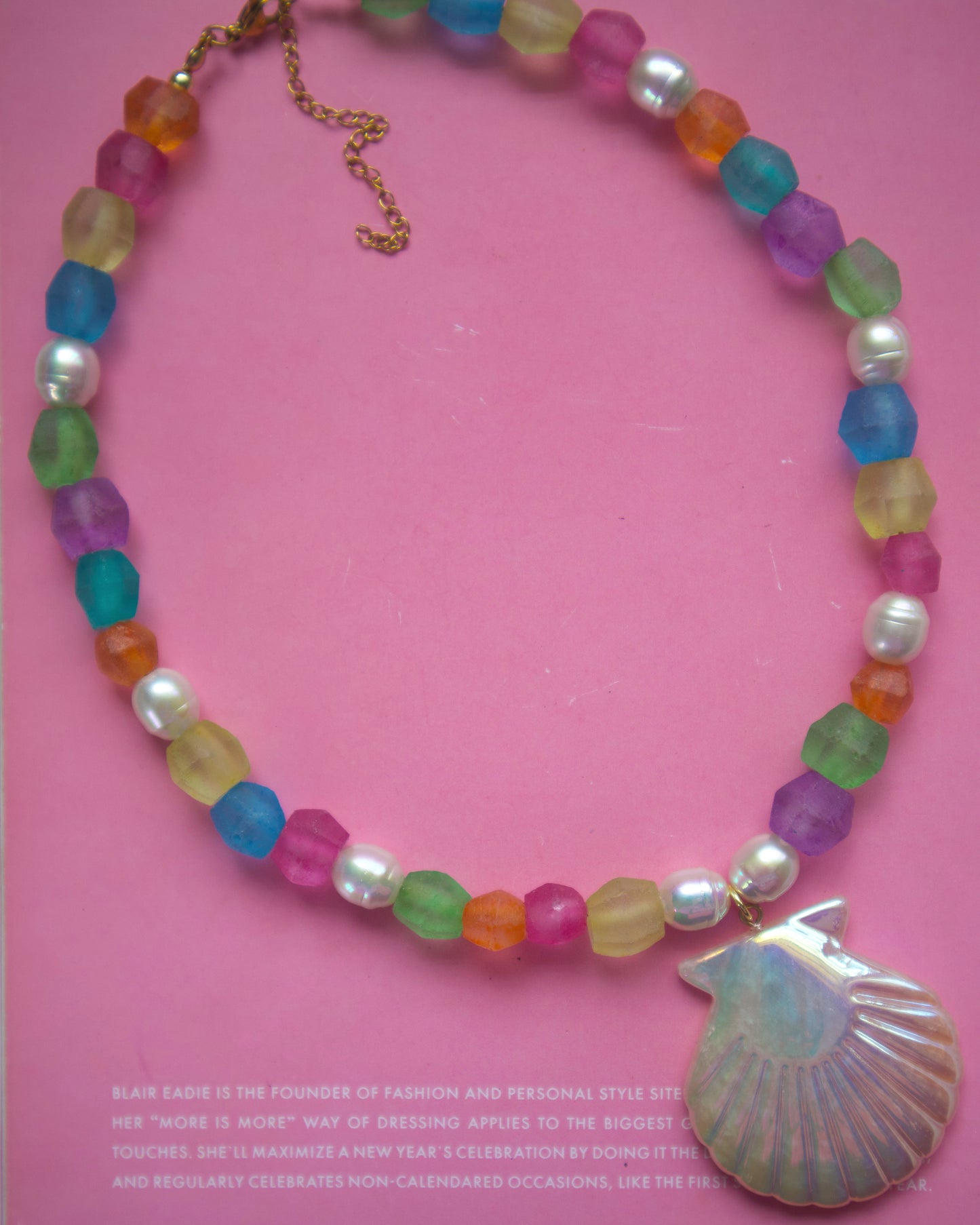 Cristal Shell Necklace