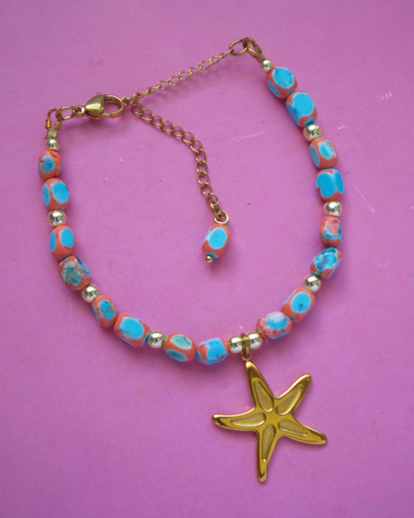 Jasper Star Bracelet