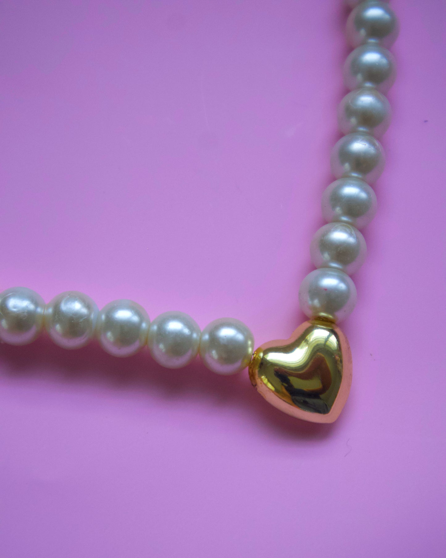 Pearl Heart Necklace