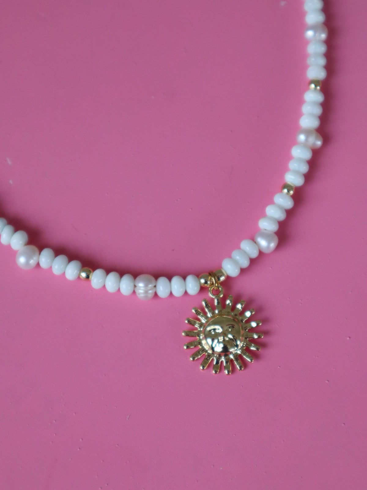 Puka Sun Necklace