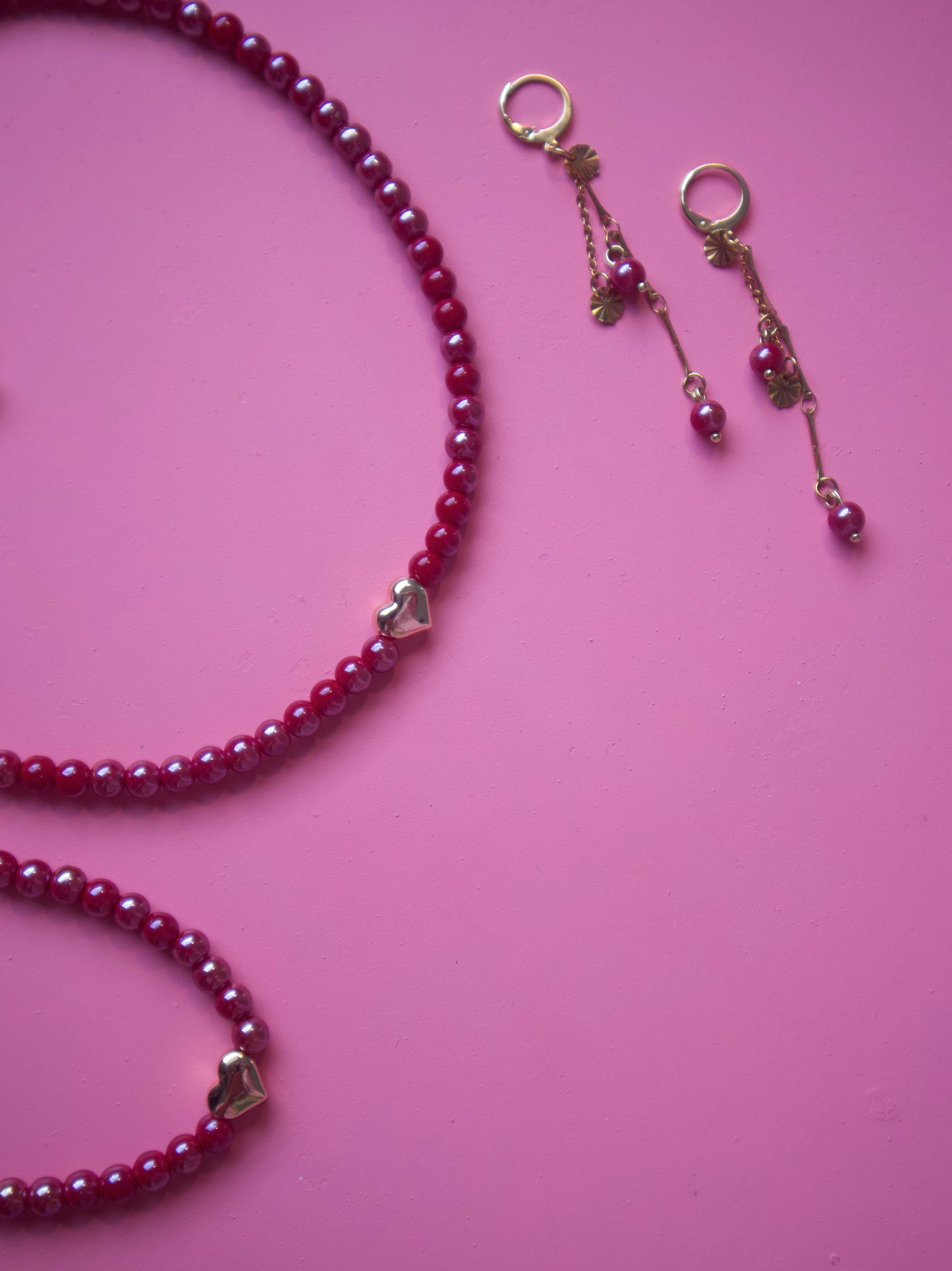 Corazón Rojo Set Estilo 1