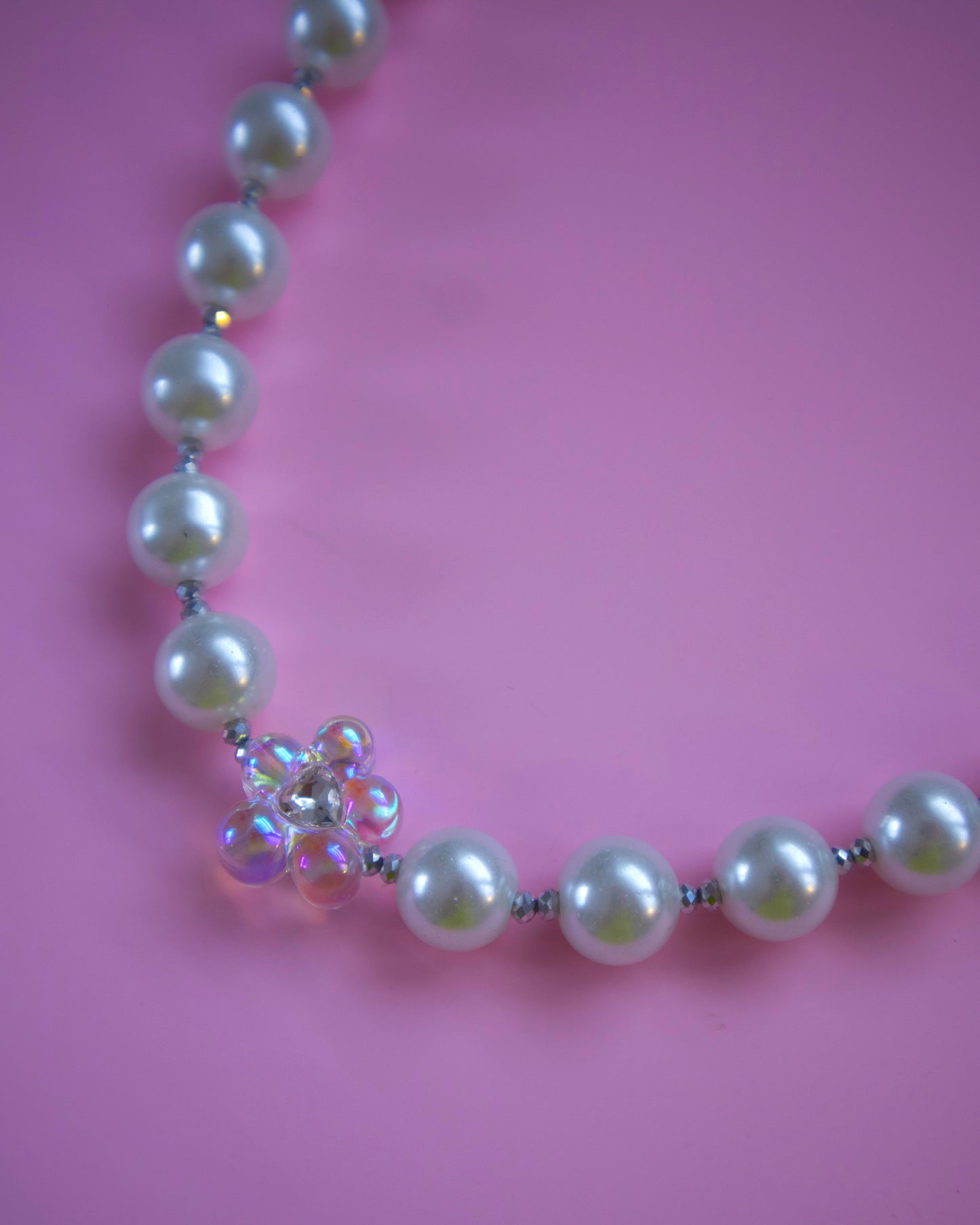Perlita Plata Necklace