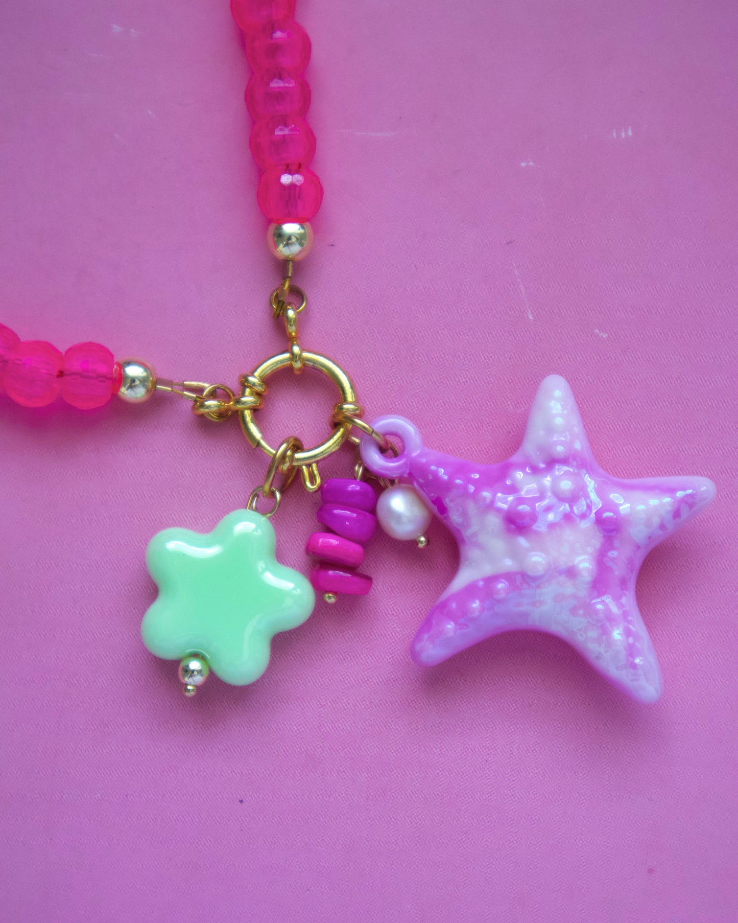 La colorida mar Necklace