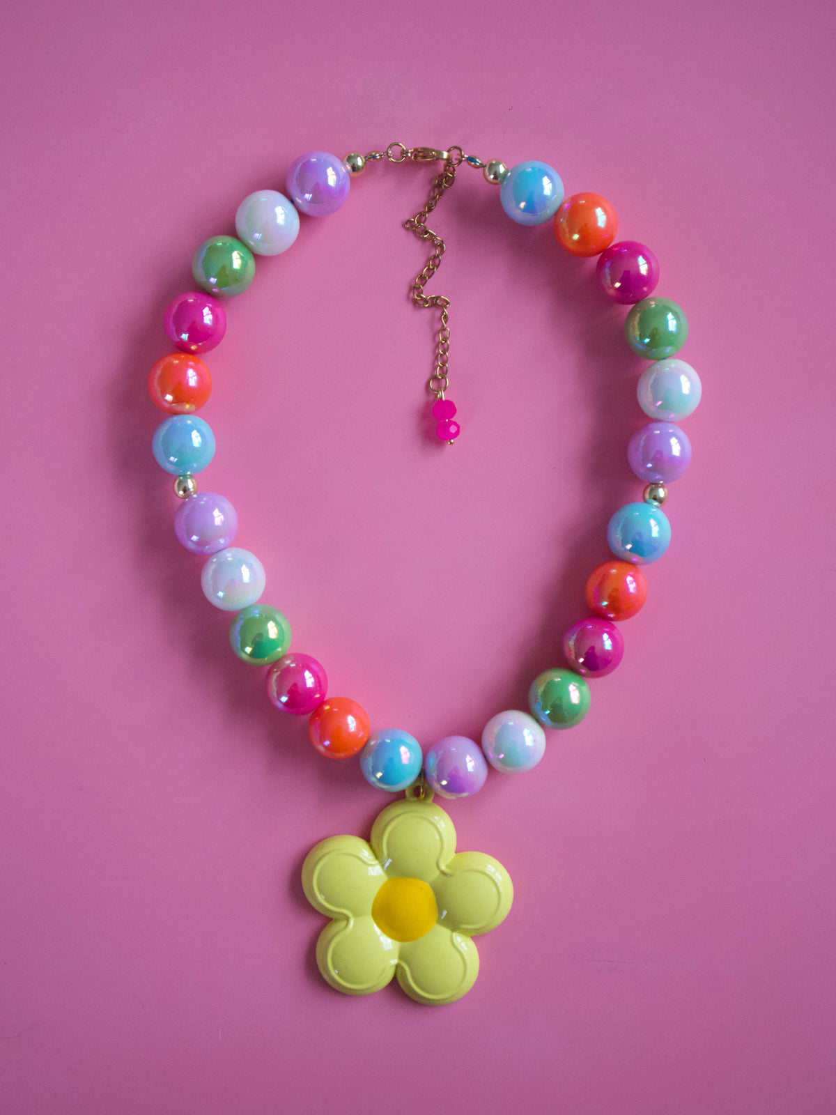 Chunky Flower Necklace