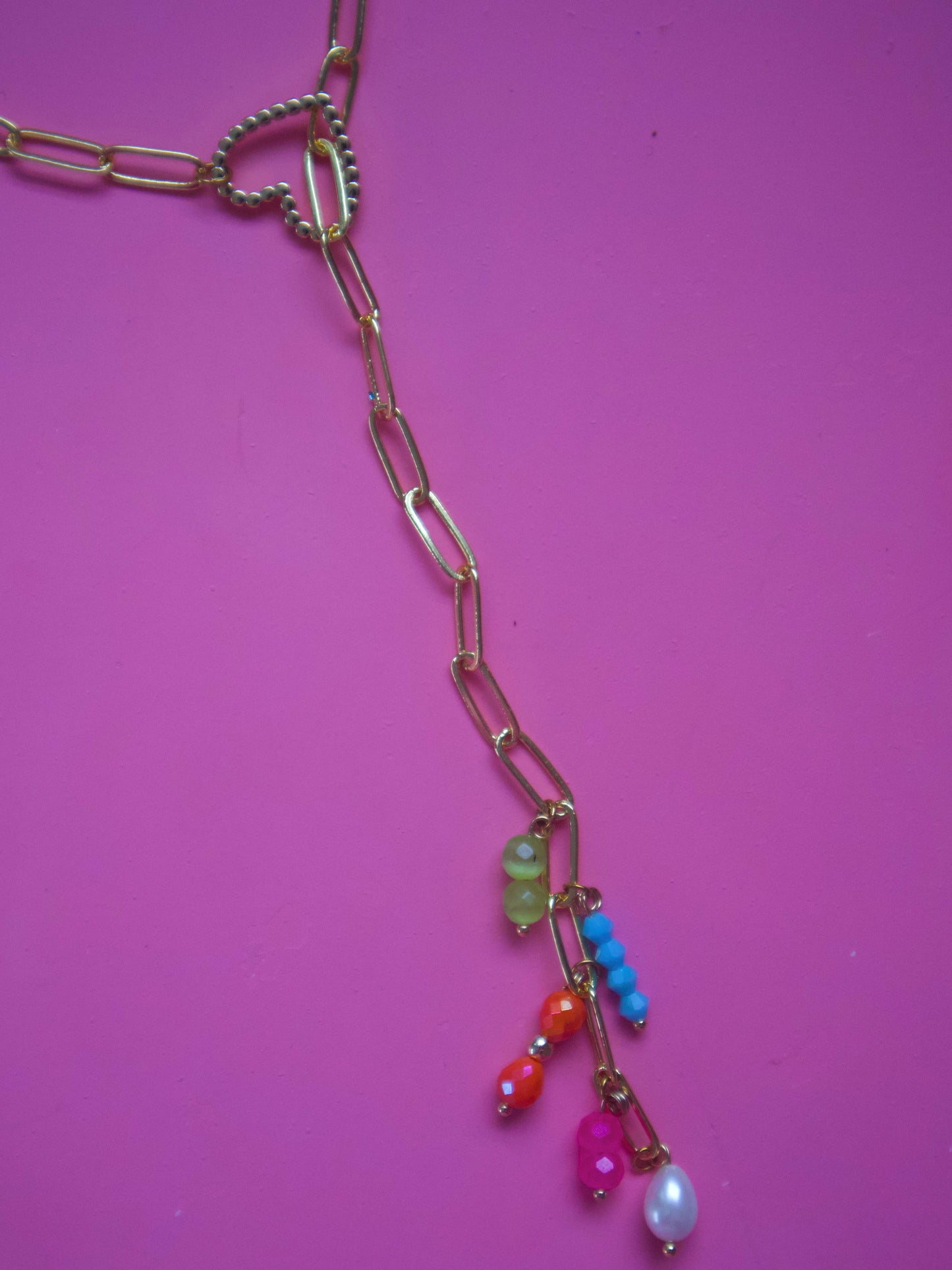 Polka Heart Chain