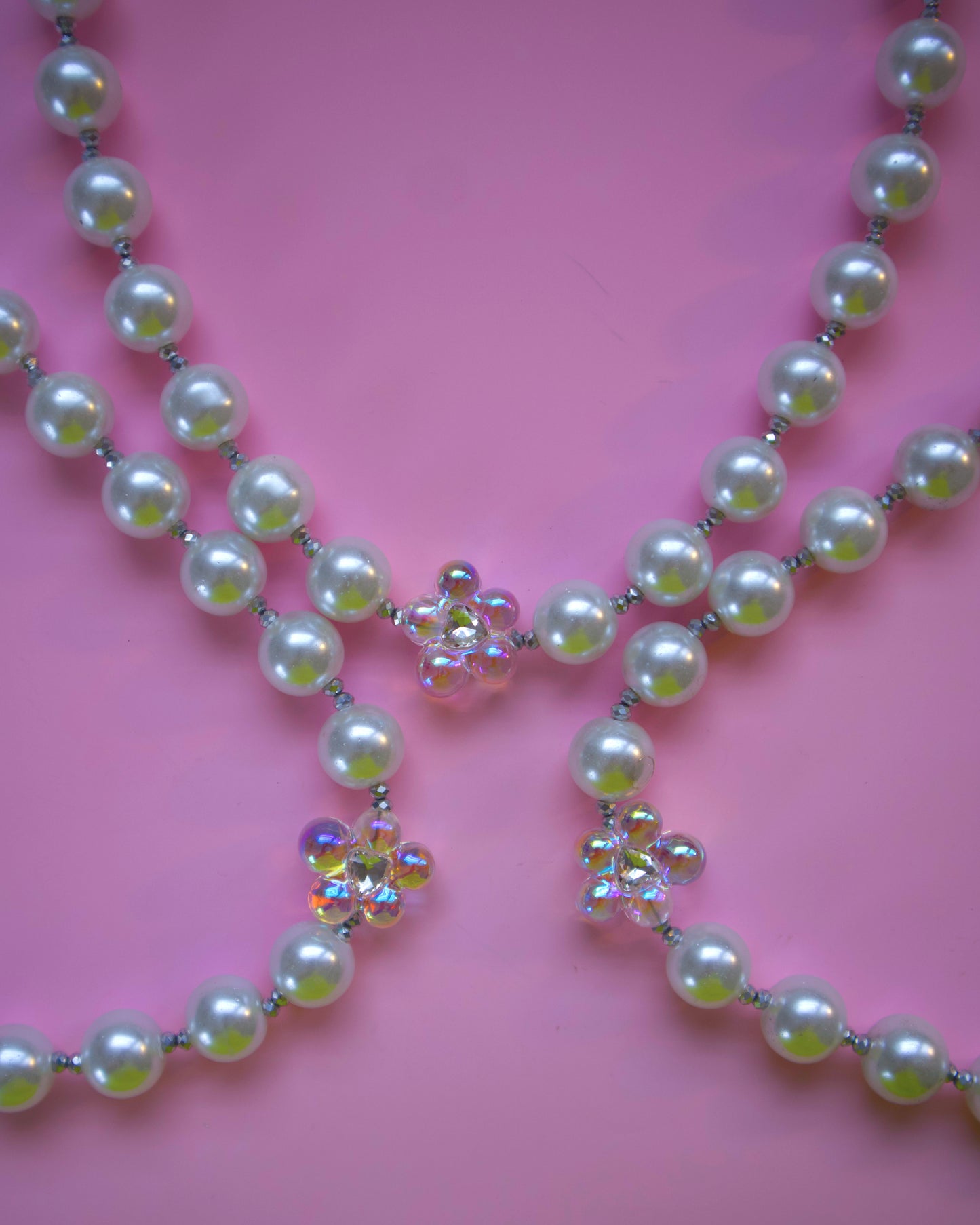 Perlita Plata Necklace