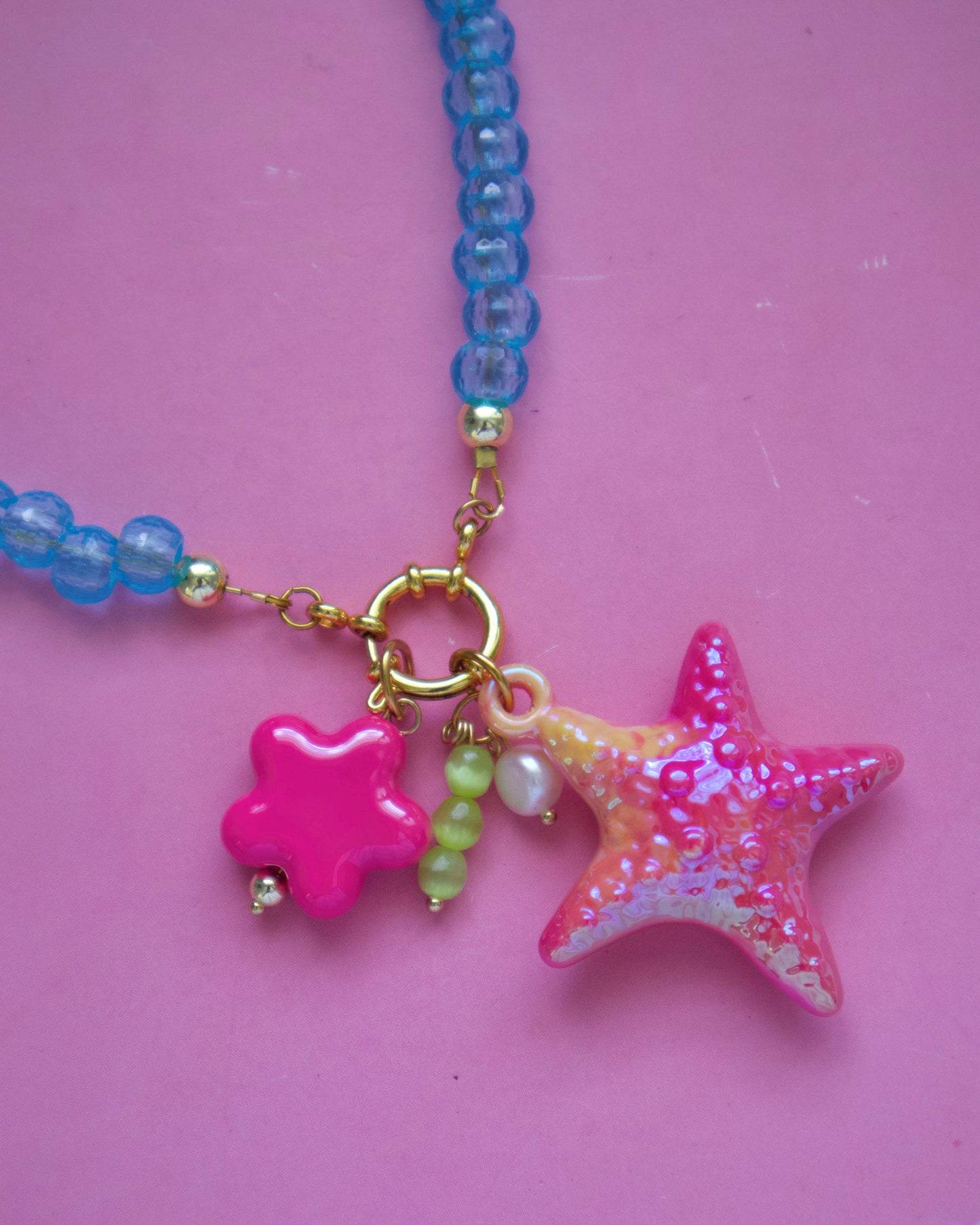 La colorida mar Necklace