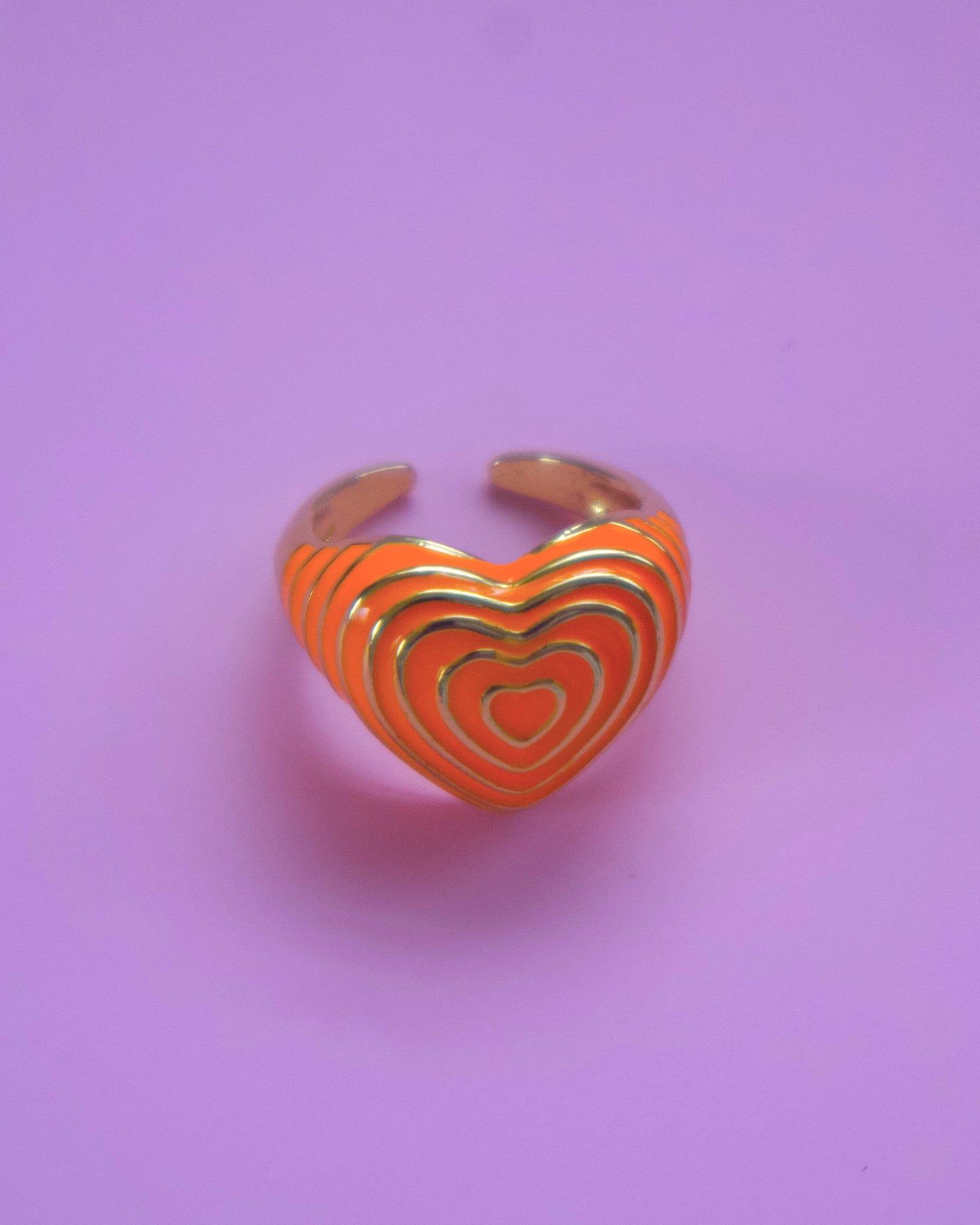 Colorfull Heart Ring