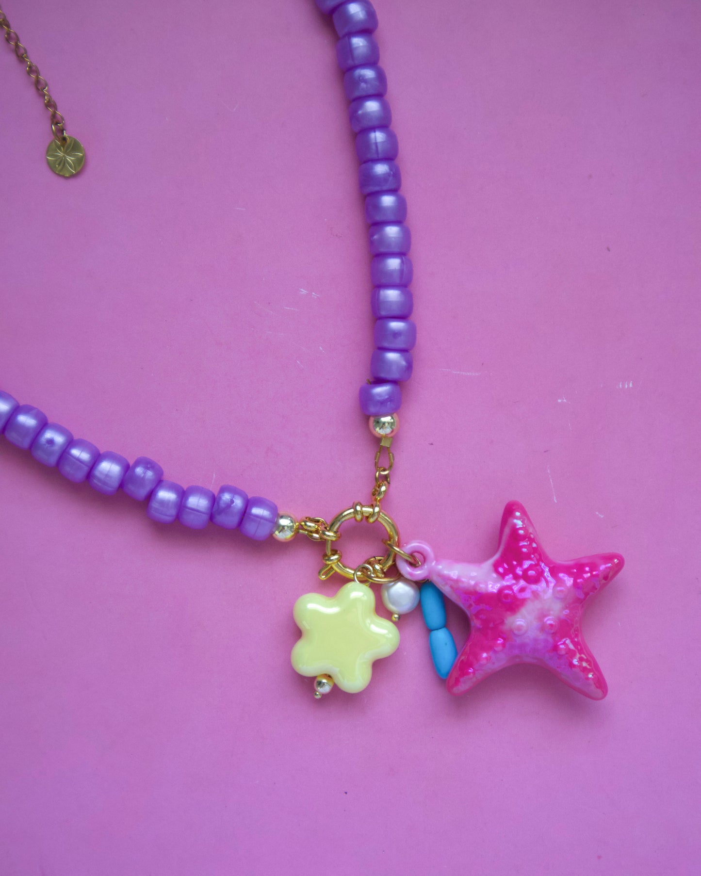 La colorida mar Necklace