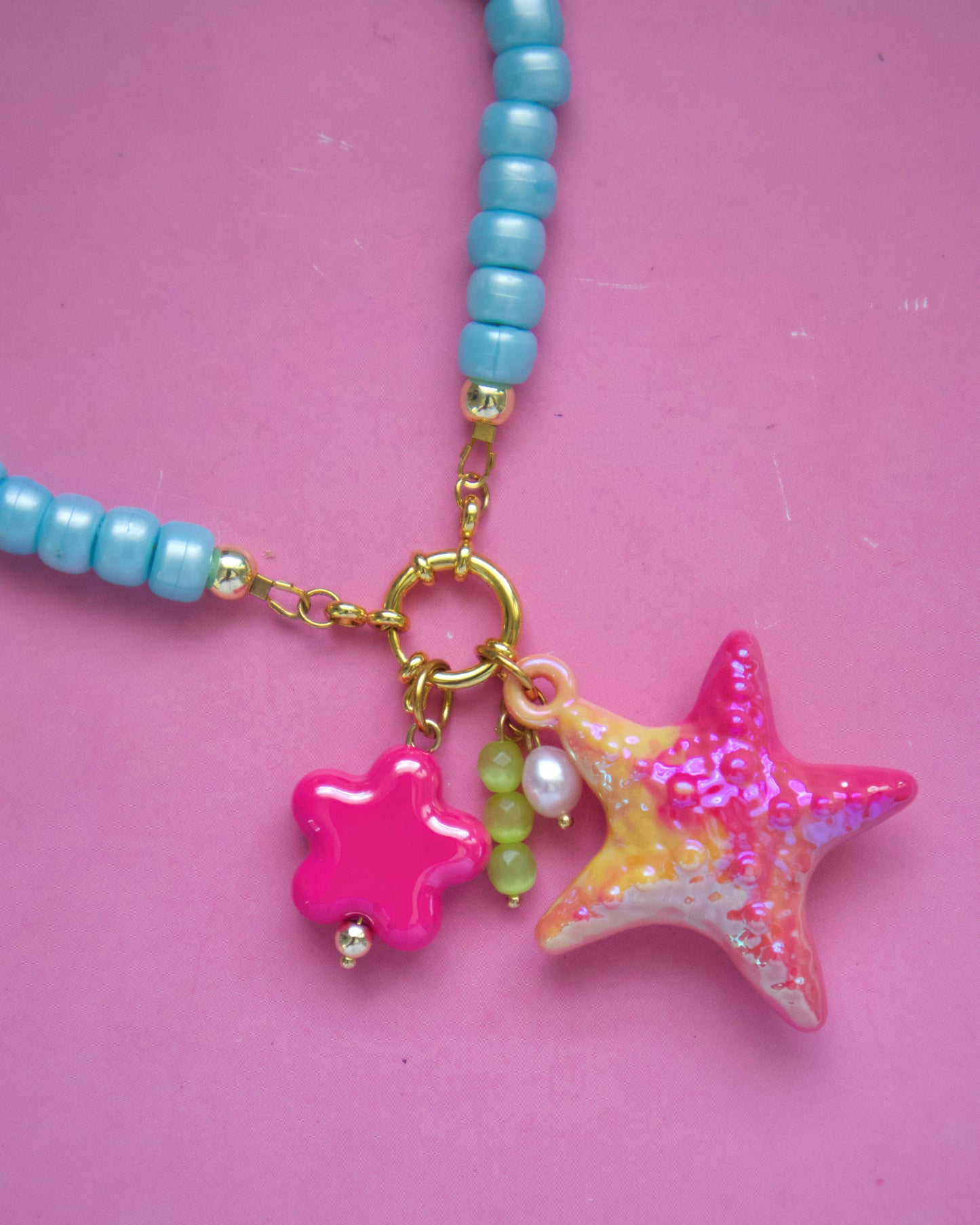 La colorida mar Necklace