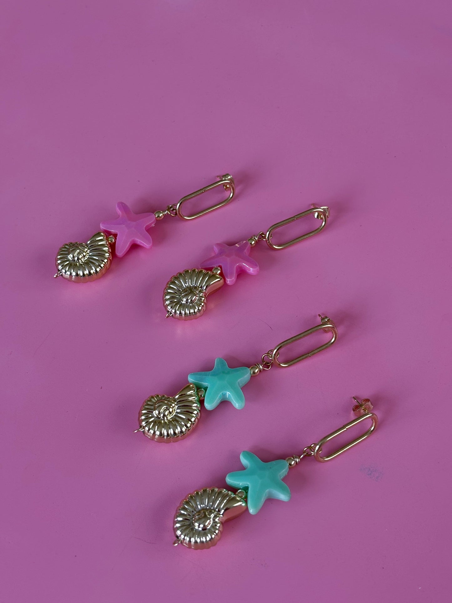 Star earrings