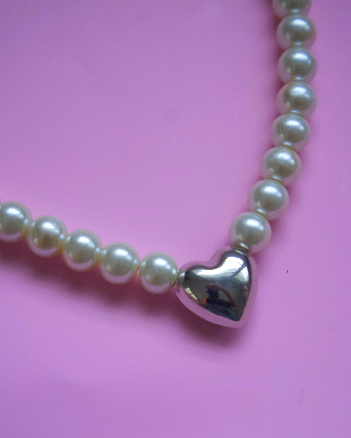 Pearl Heart Necklace
