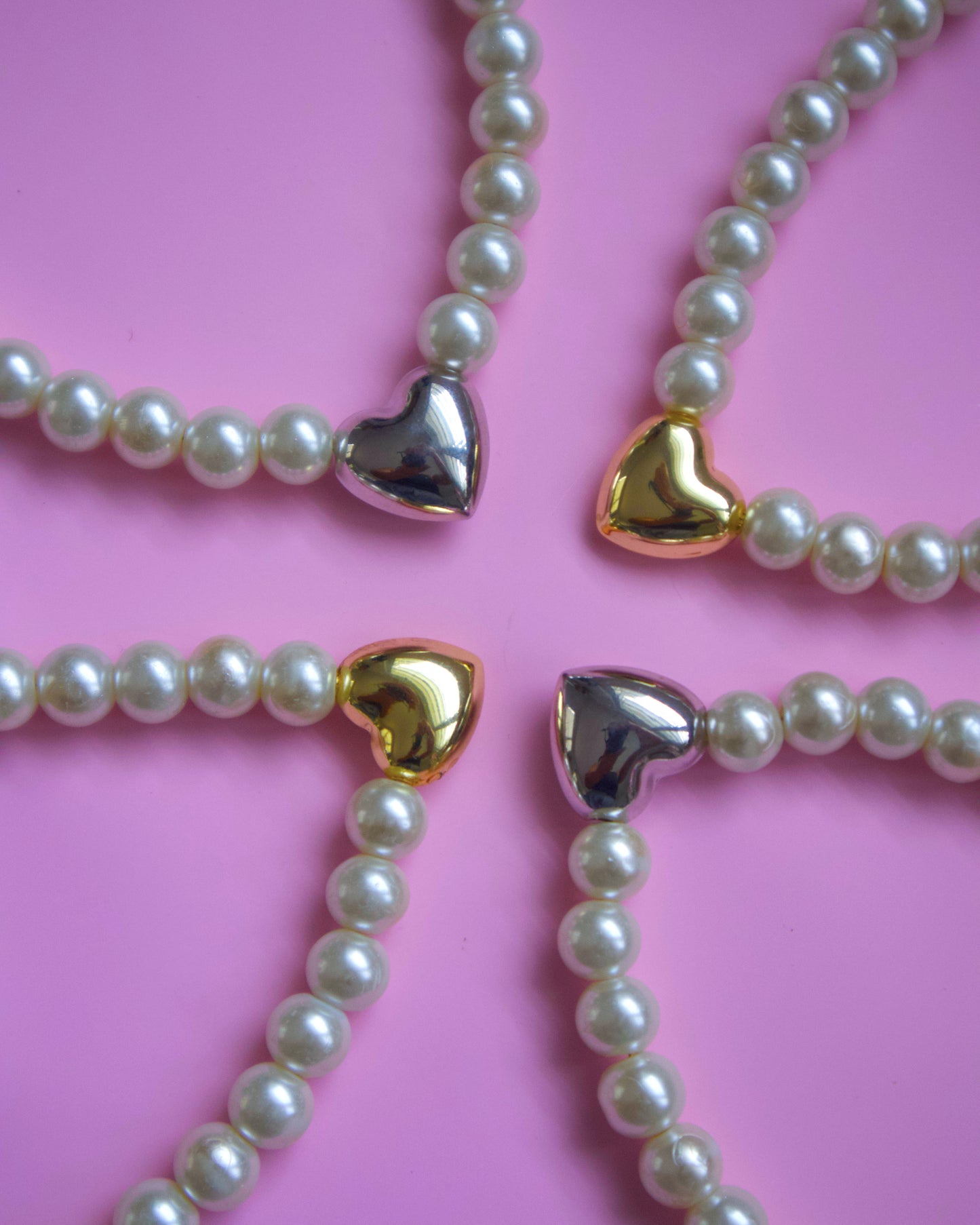 Pearl Heart Necklace