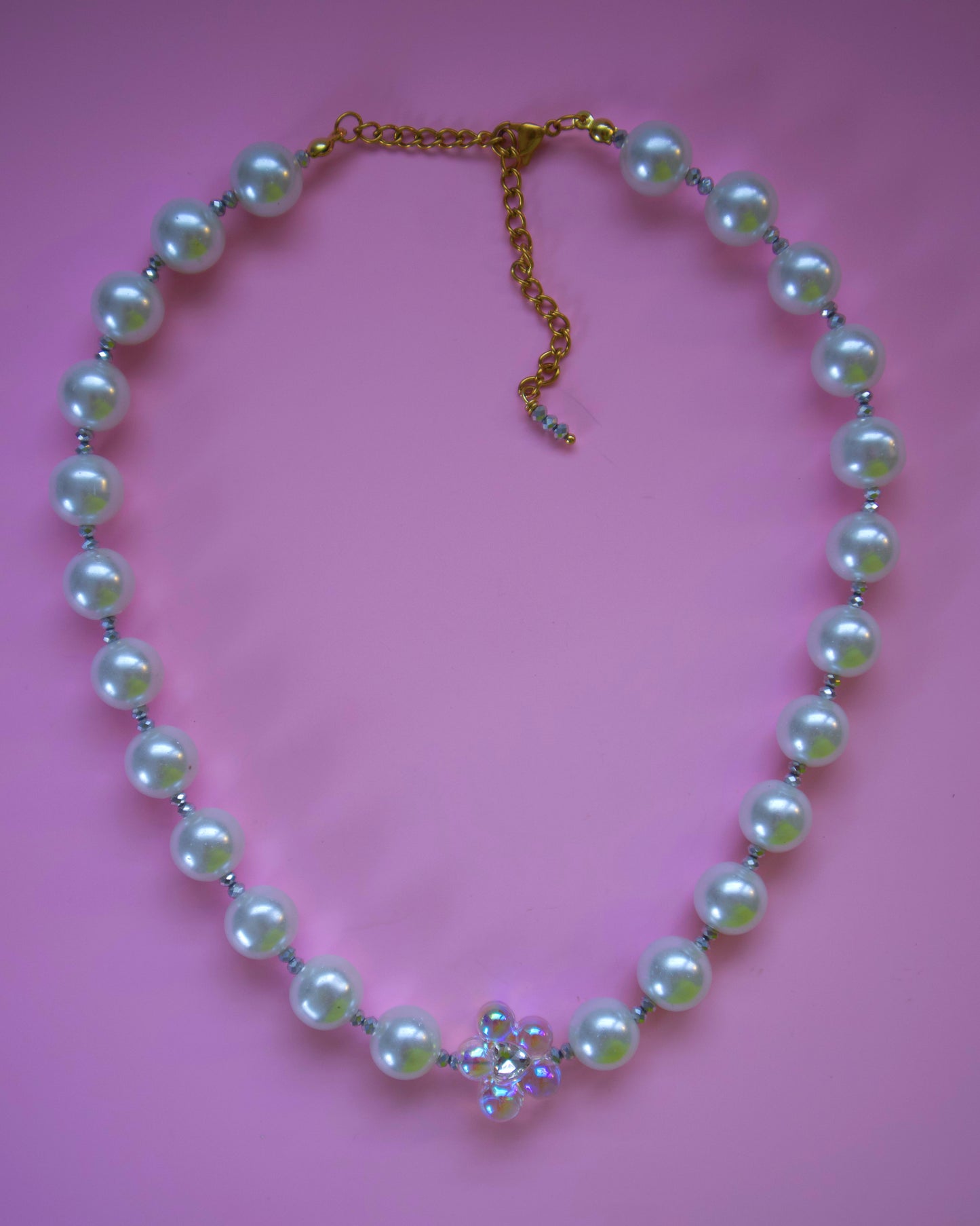 Perlita Plata Necklace