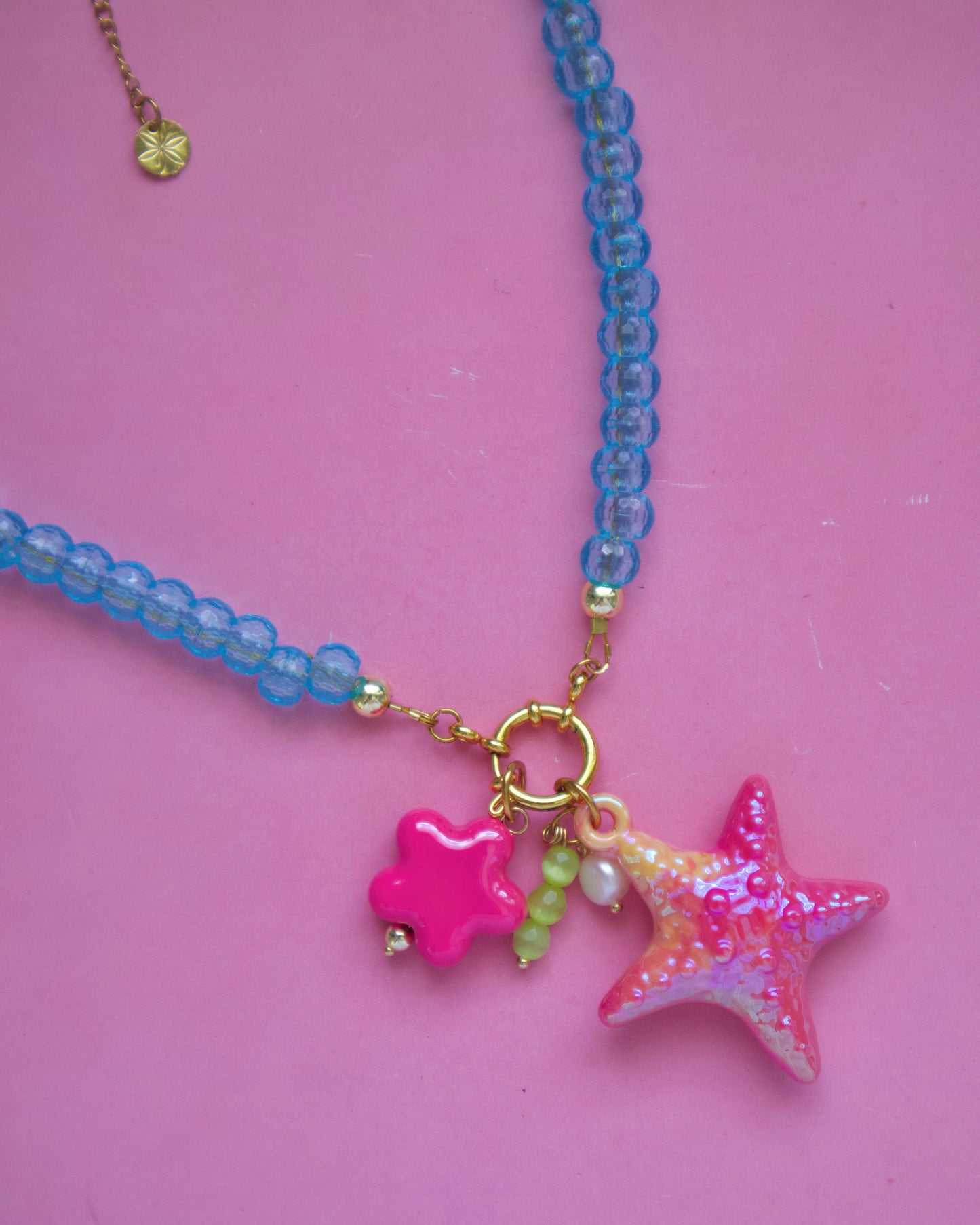 La colorida mar Necklace