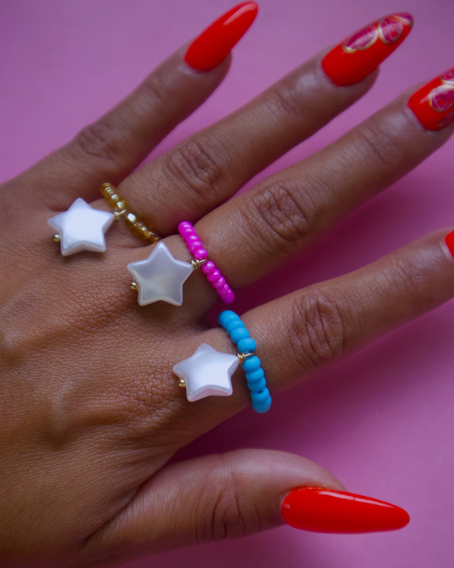 Star elactic ring