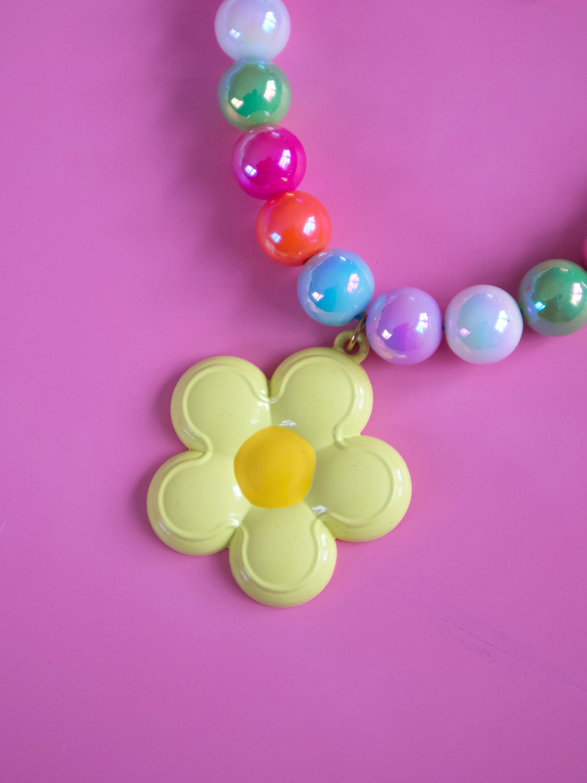 Chunky Flower Necklace