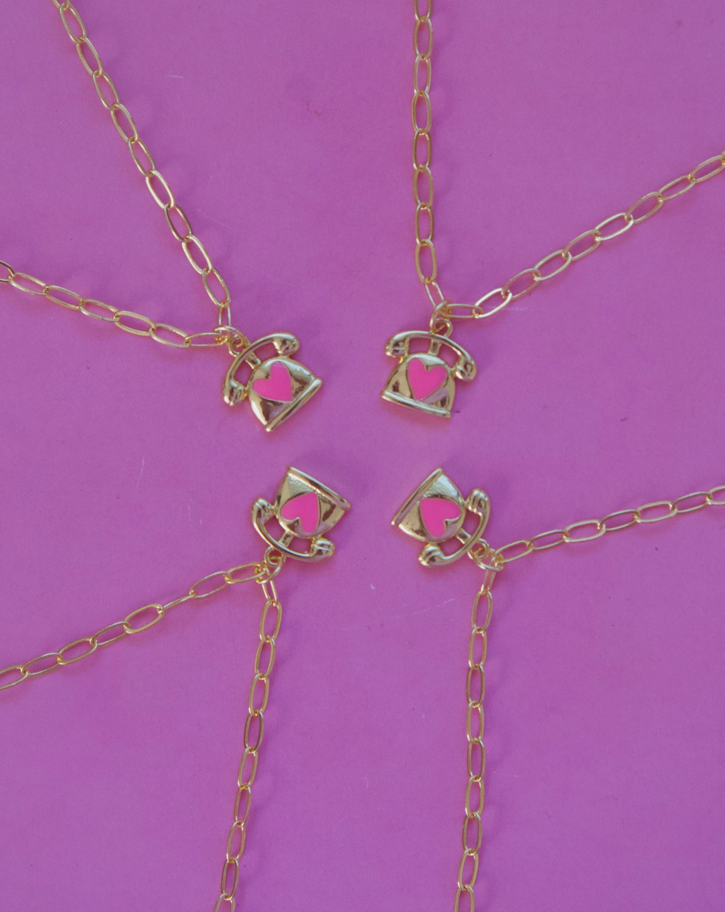 Ring heart Chain