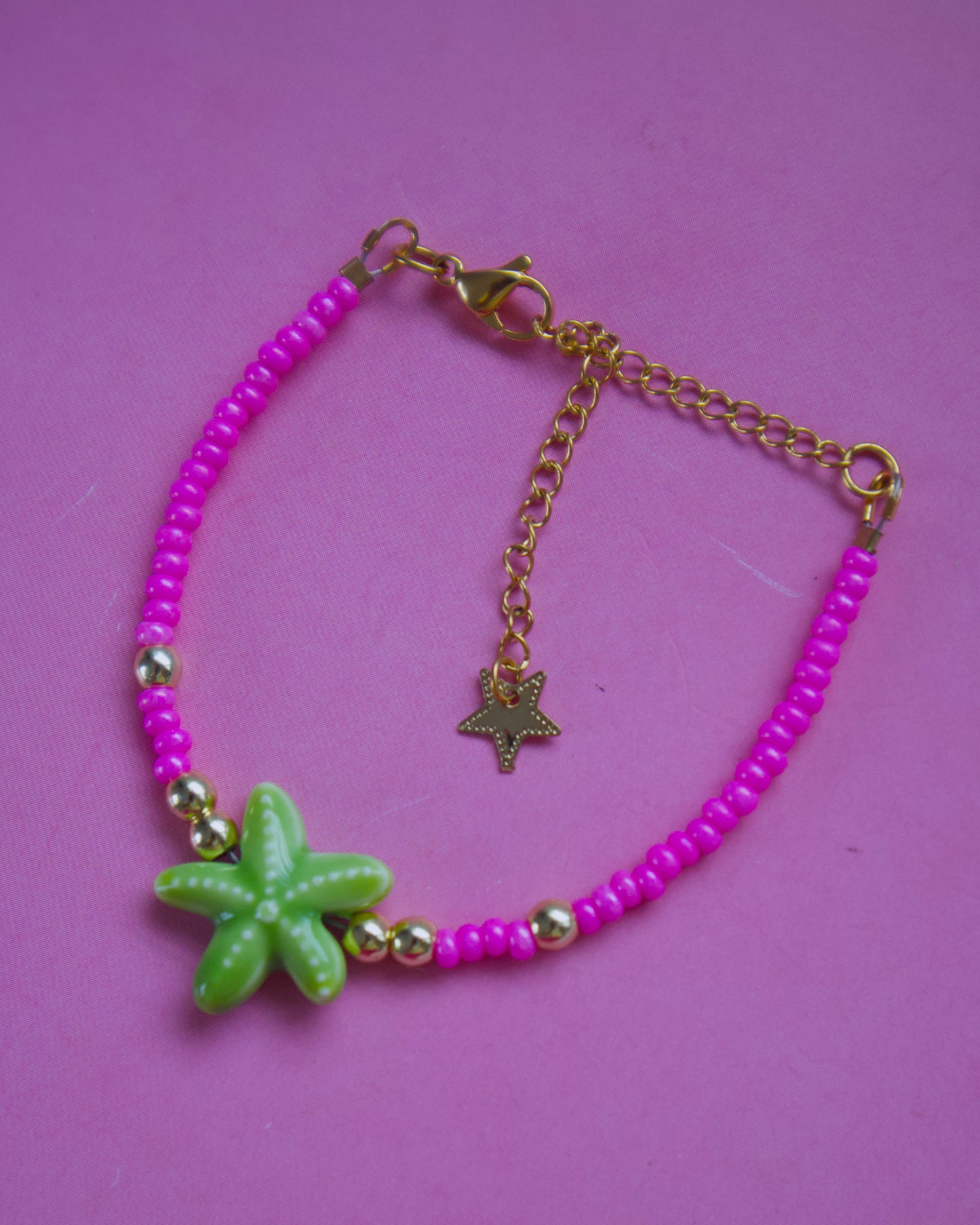 Ceramic star bracelet