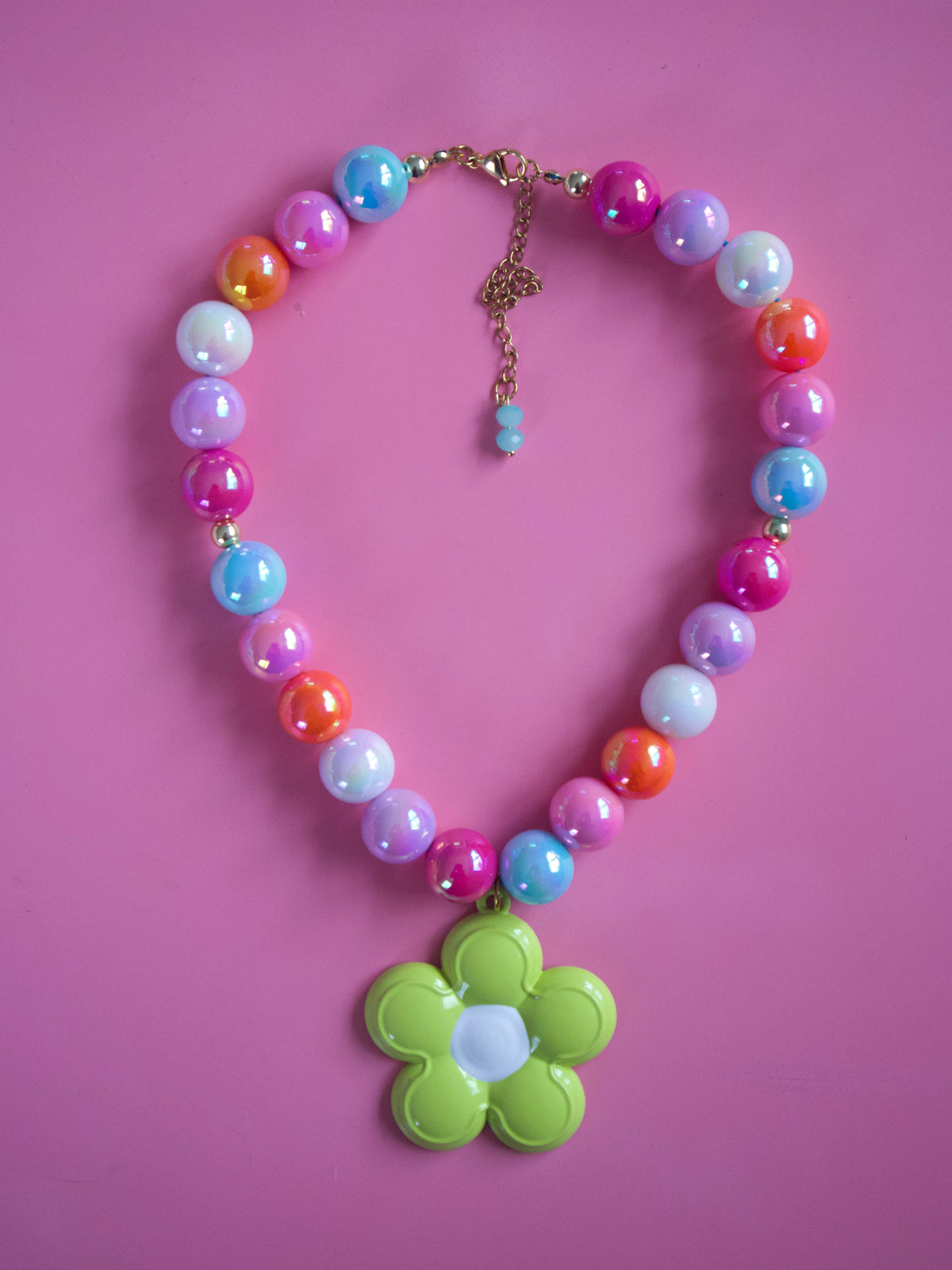 Chunky Flower Necklace