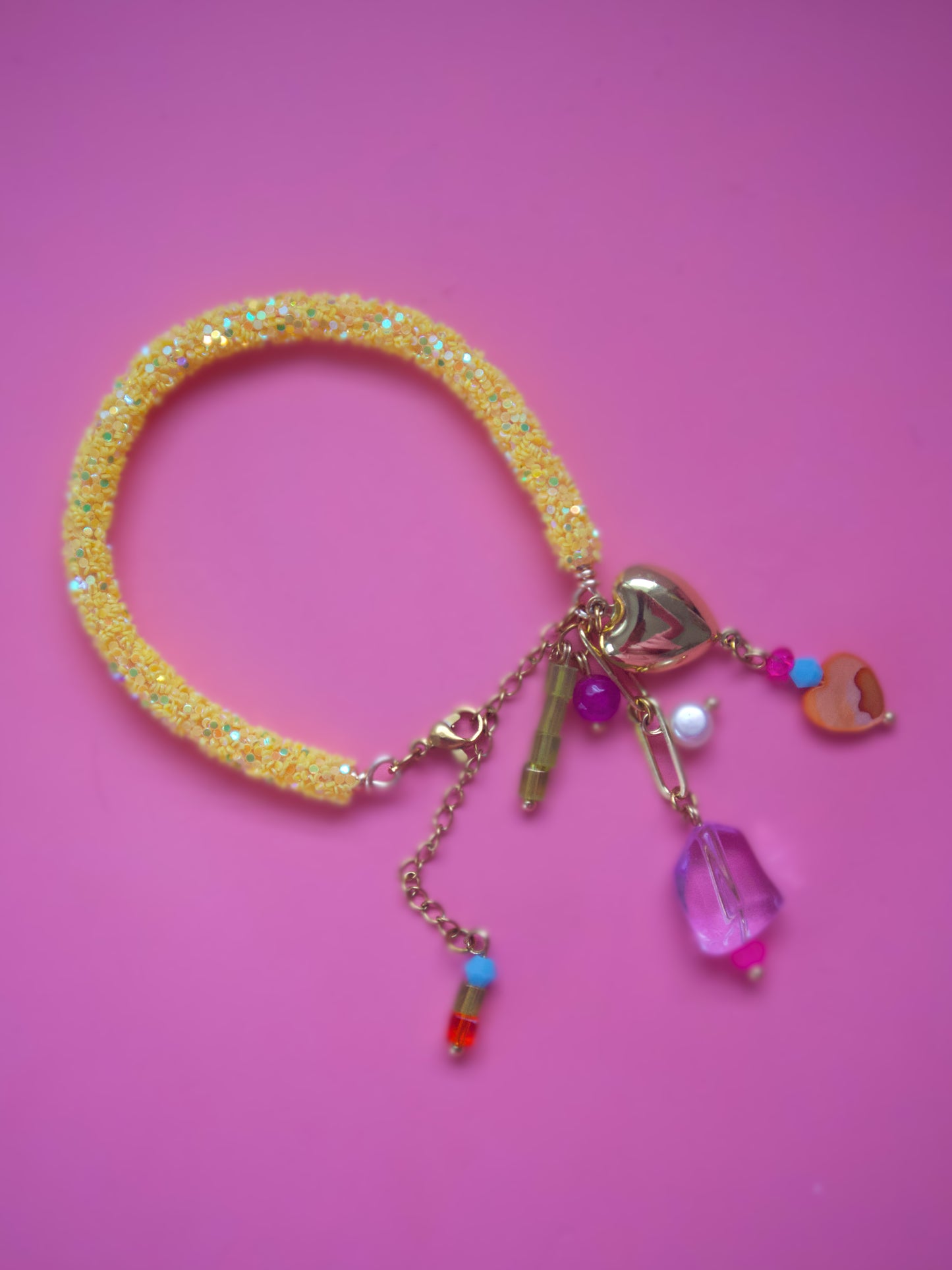 Brillo Heart Bracelets
