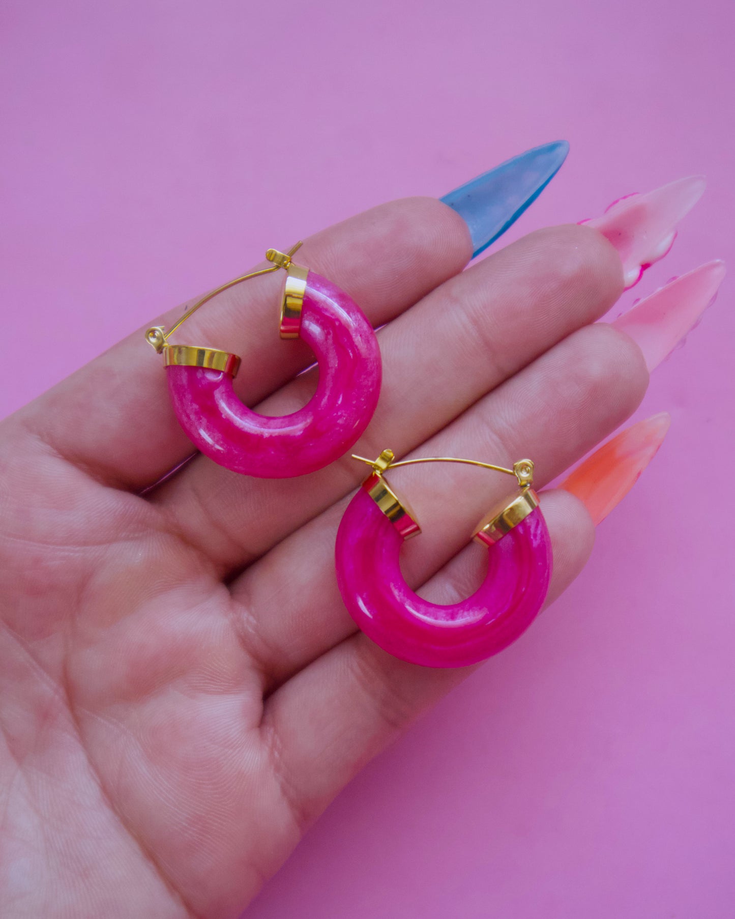 Pinky earrings