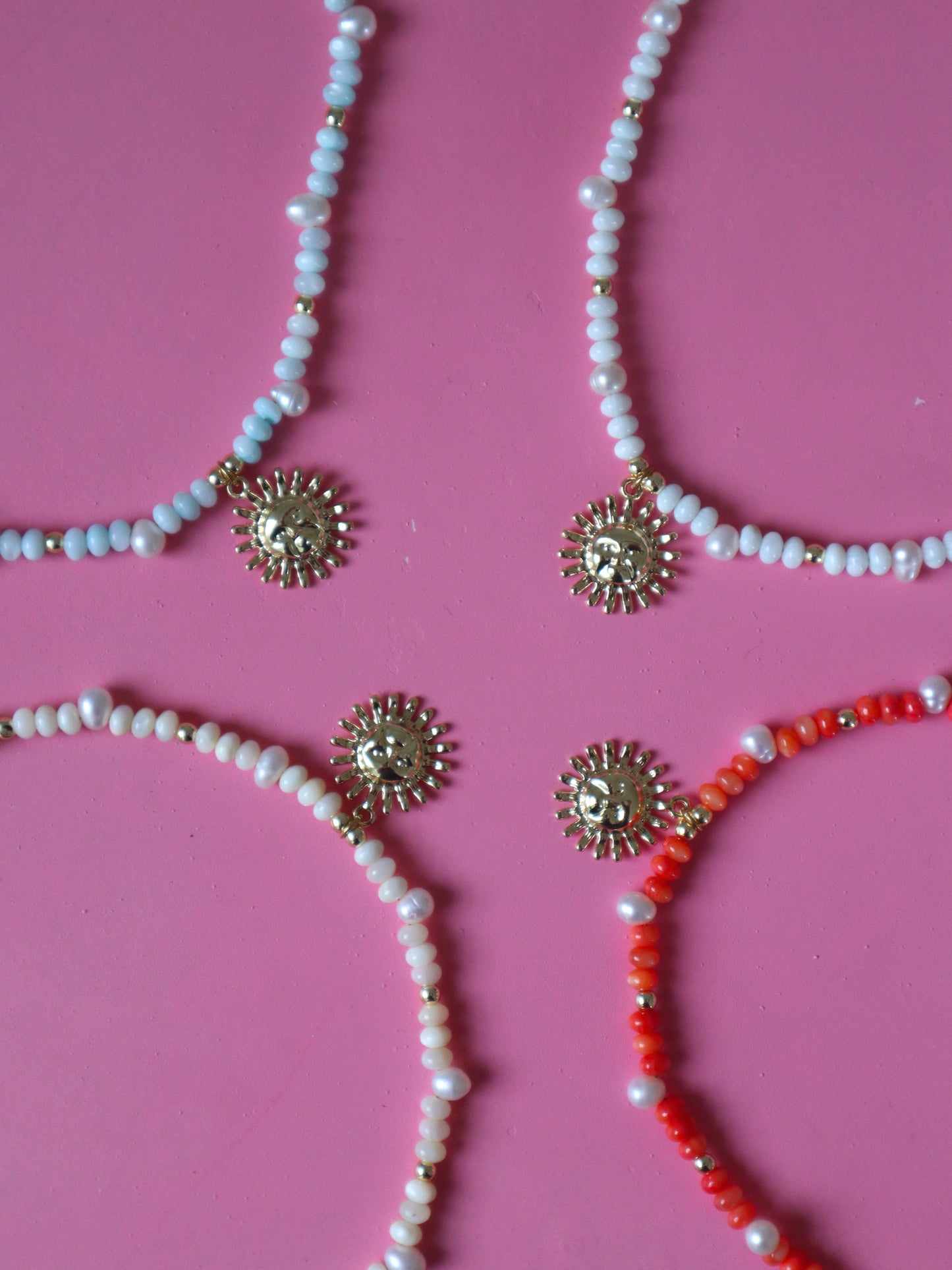 Puka Sun Necklace