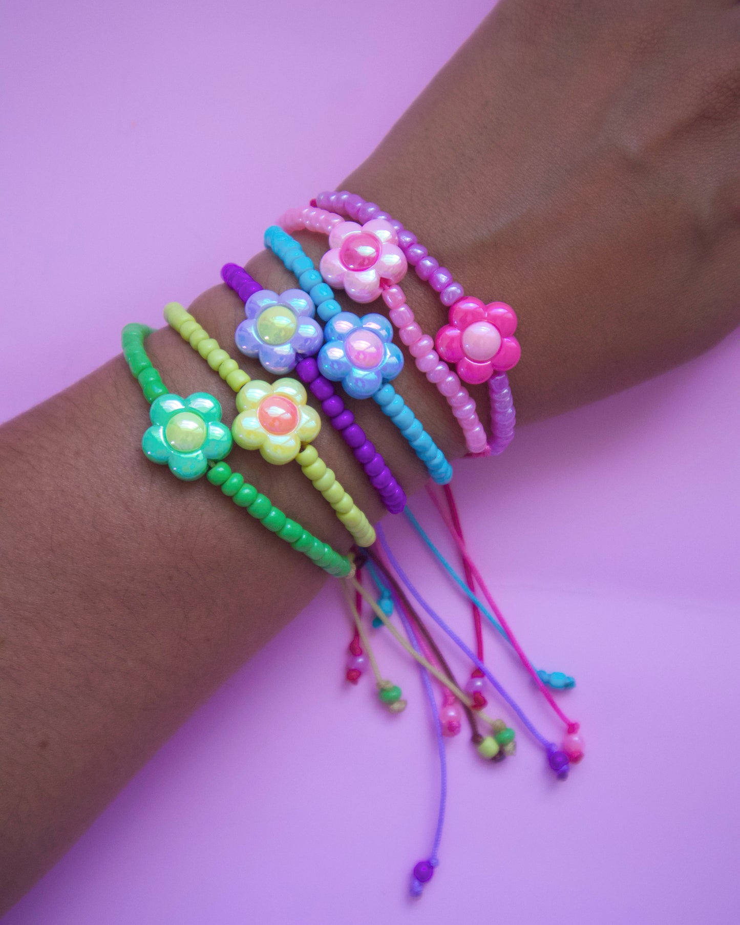 Flower hilo bracelets