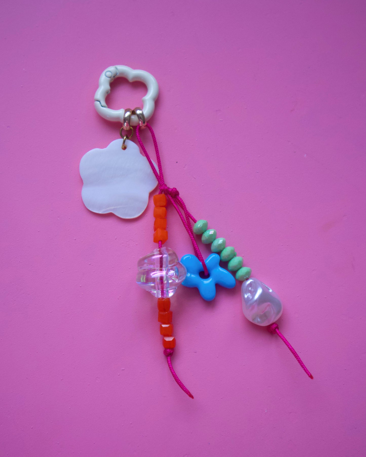 Flower Bag Charm