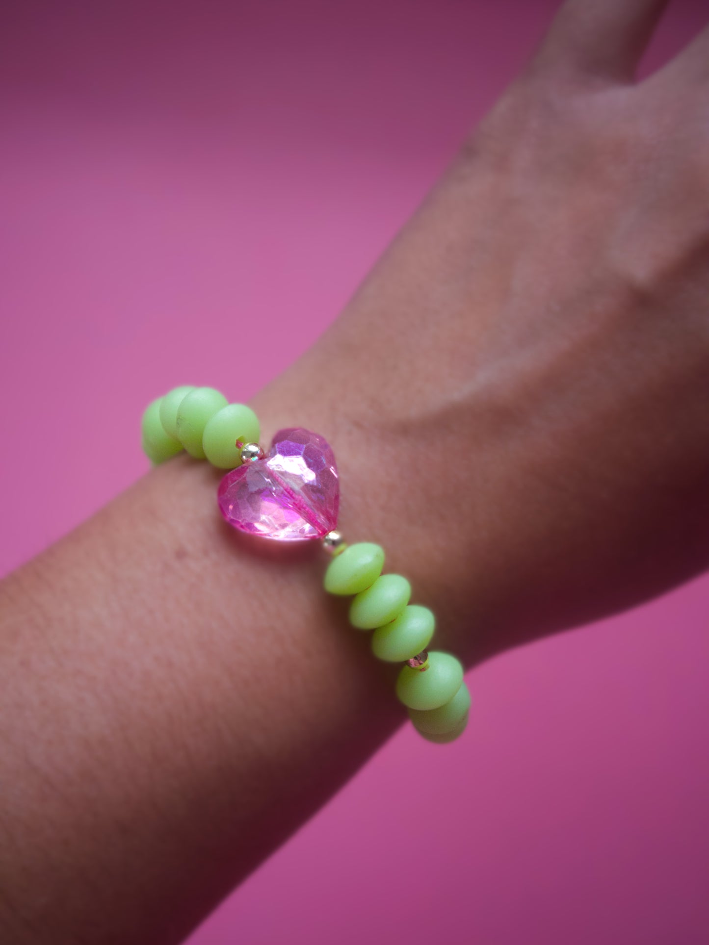 Corazón Brillante Bracelets