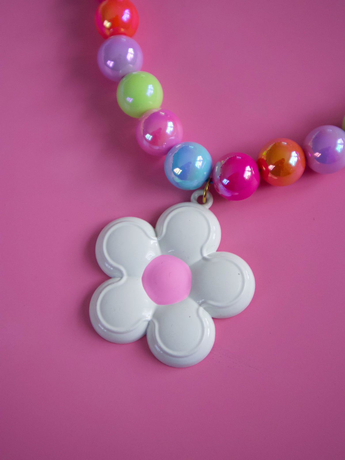 Chunky Flower Necklace