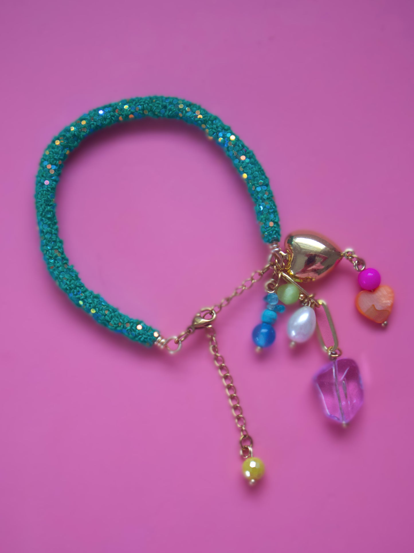 Brillo Heart Bracelets