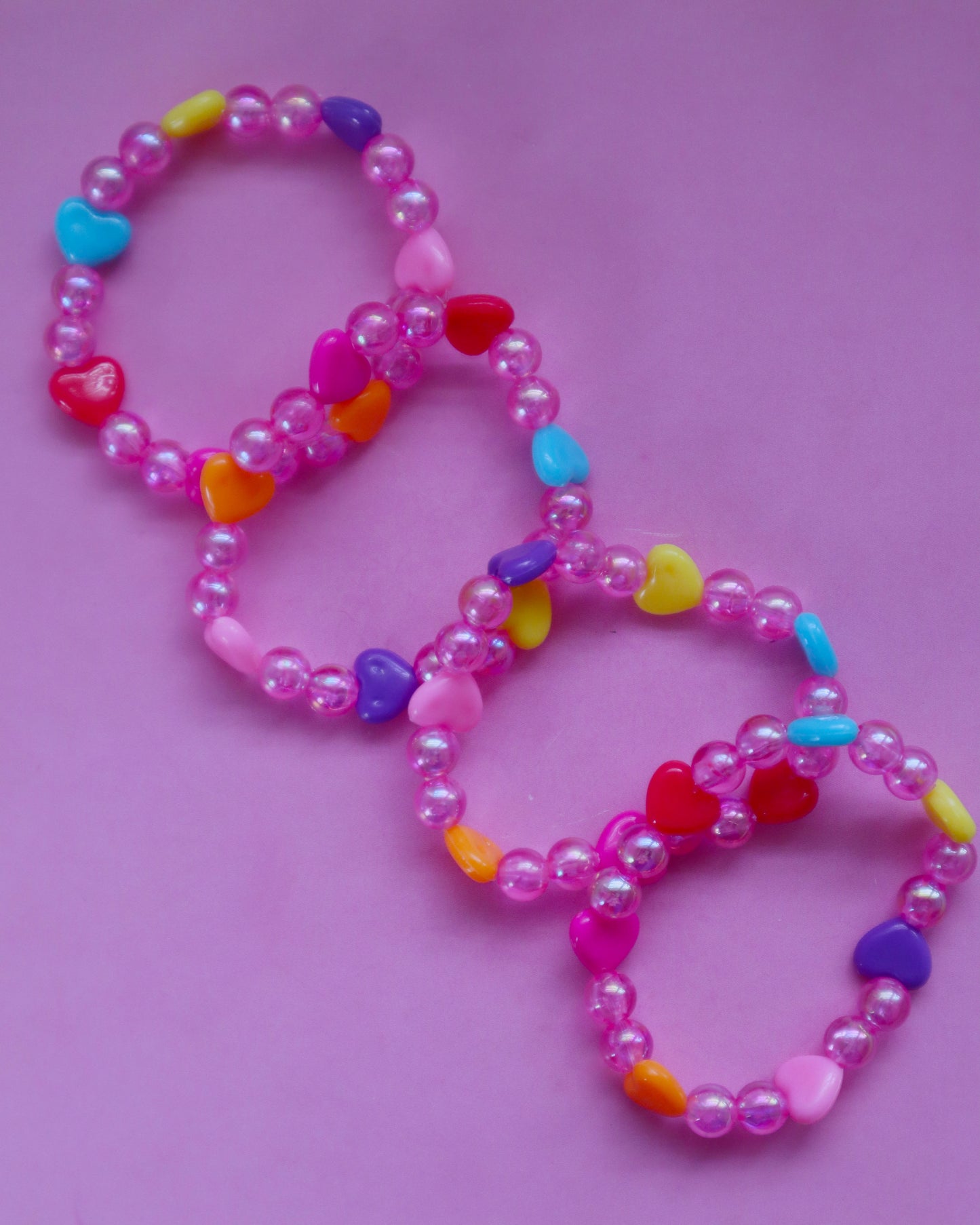 Candy hearts bracelets