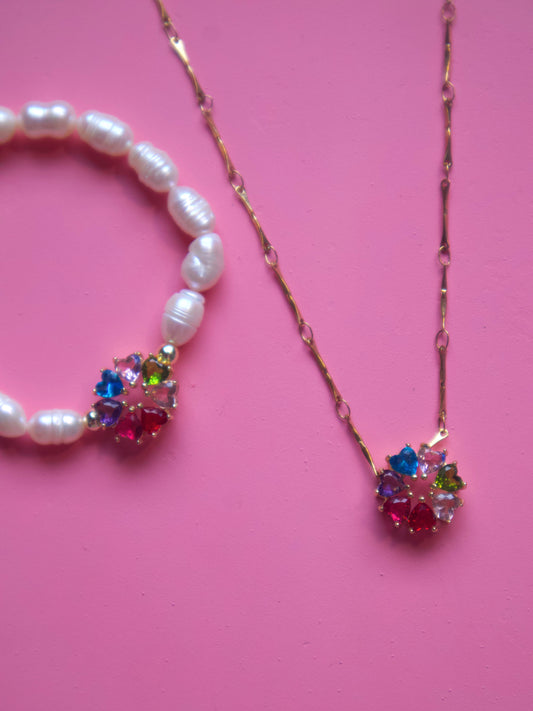 Corazones Brillantes Set