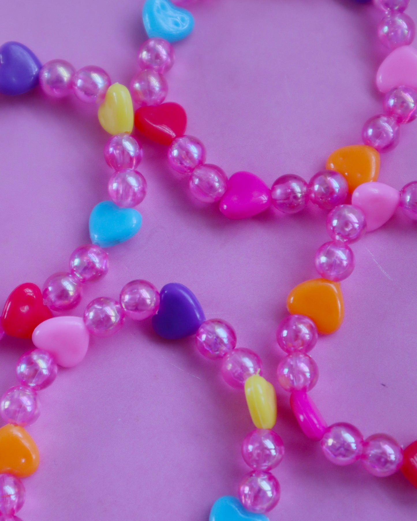 Candy hearts bracelets