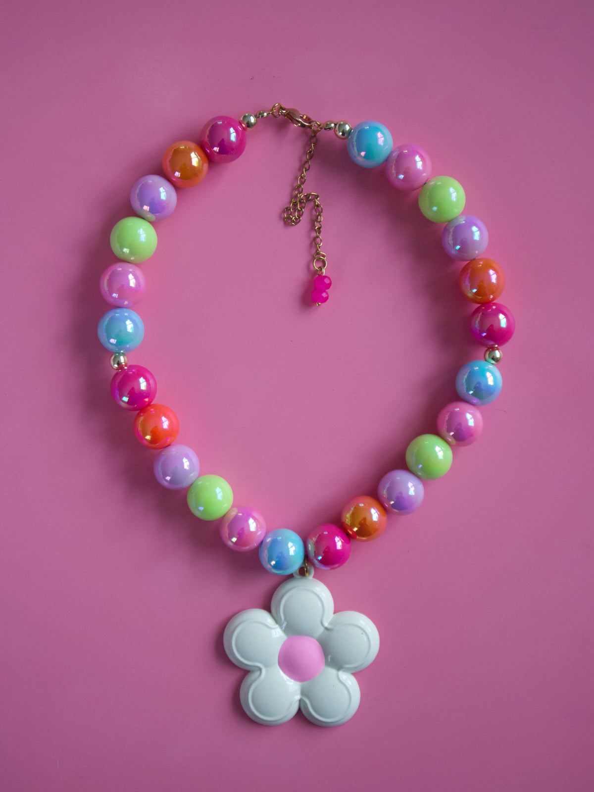 Chunky Flower Necklace