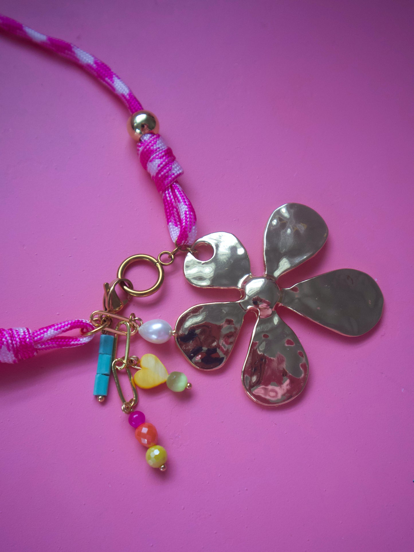 Hippie Flower Necklace