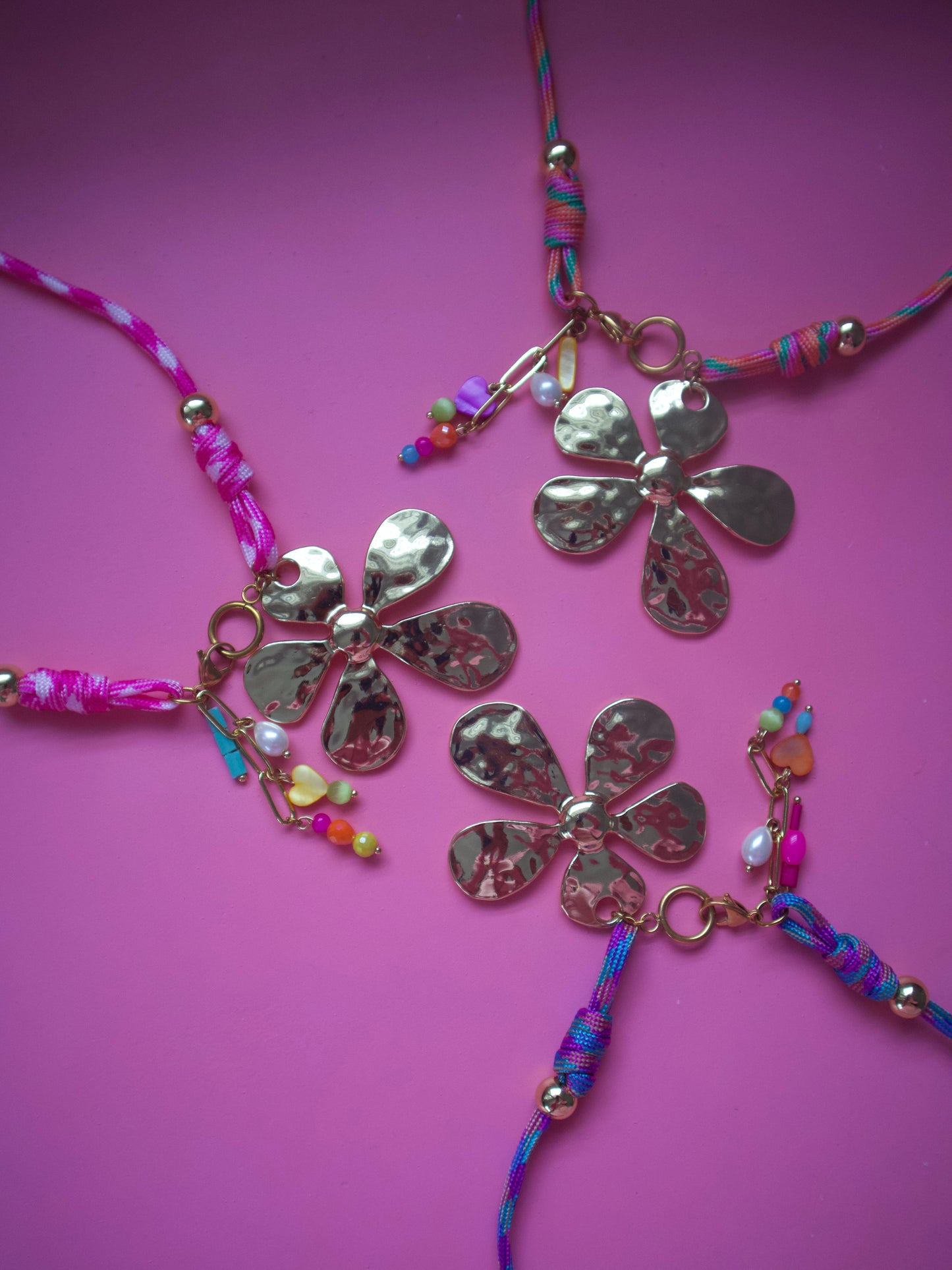 Hippie Flower Necklace