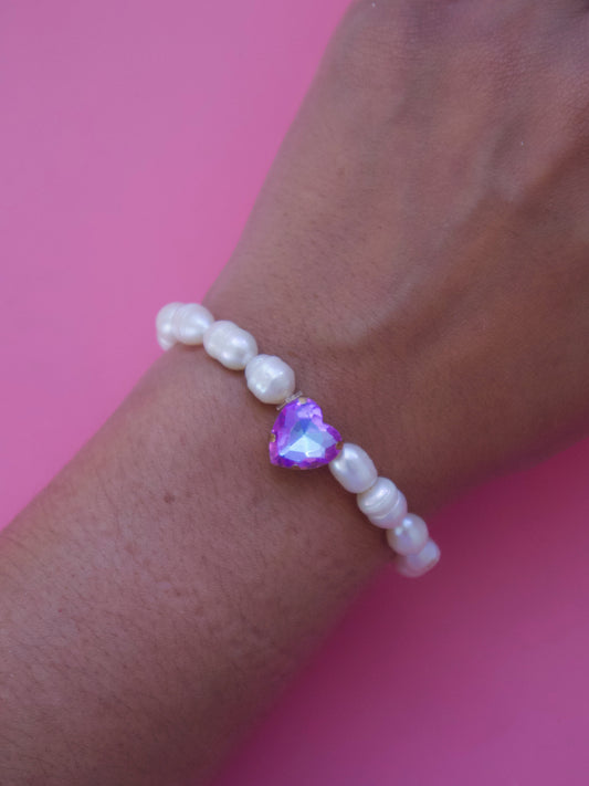 Brillo Heart Bracelets