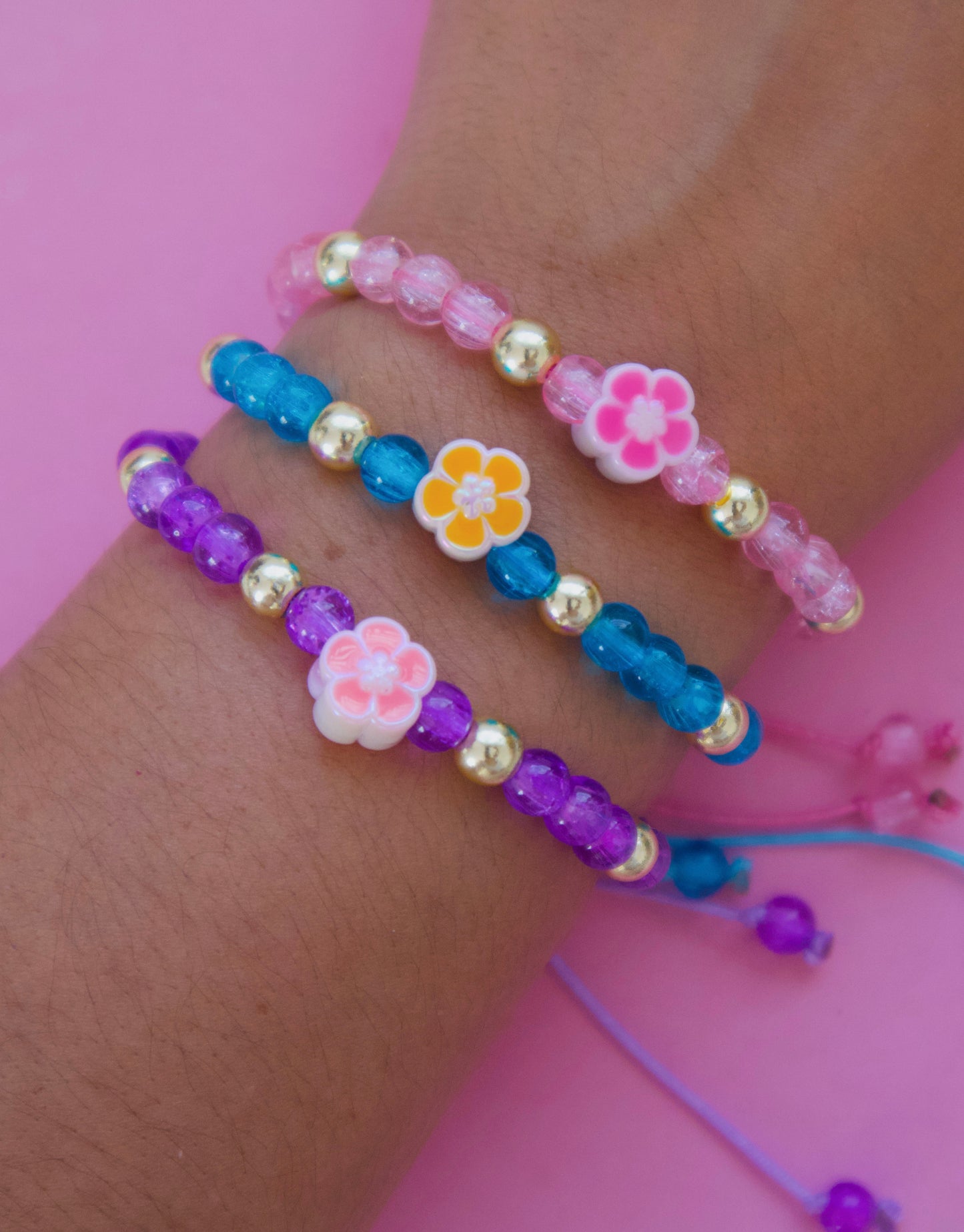 Hawaii Flower Bracelets