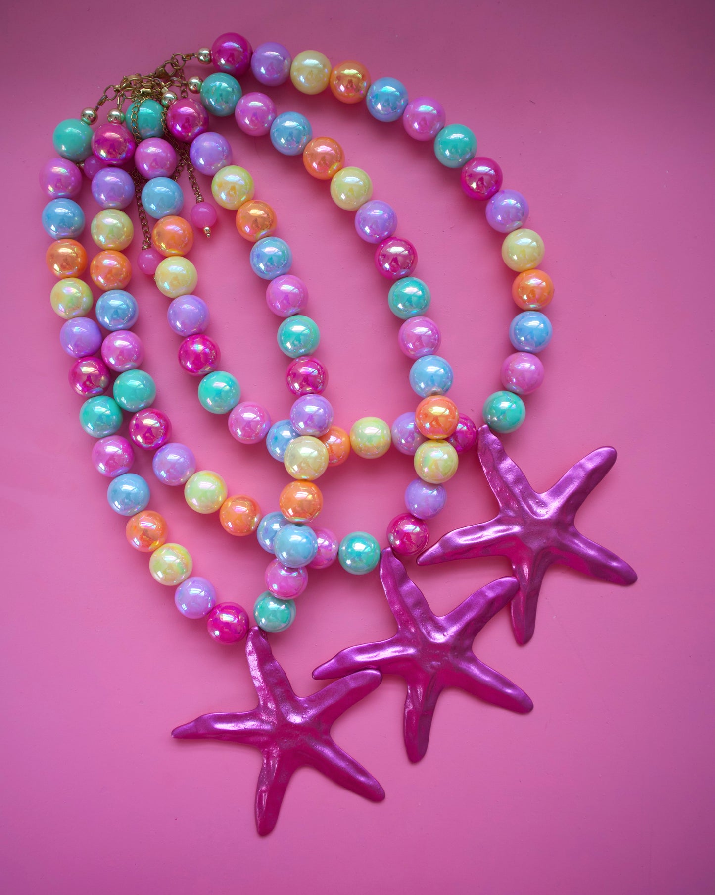 Color Star Necklace