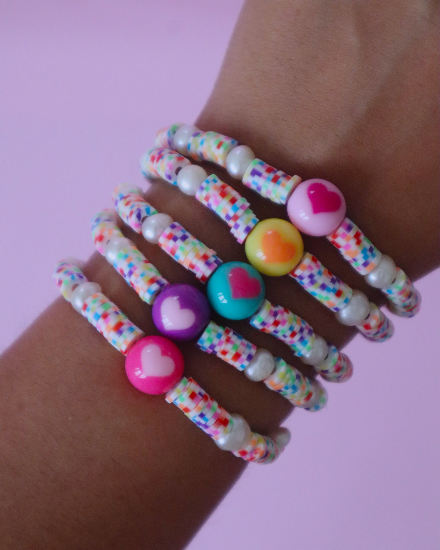 Love ball bracelets