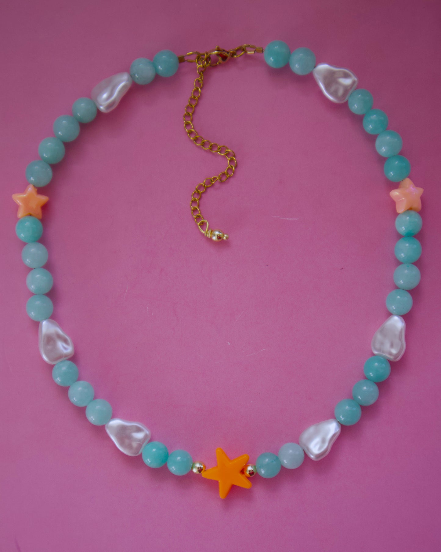 Aqua stars choker