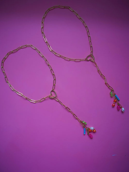 Polka Heart Chain