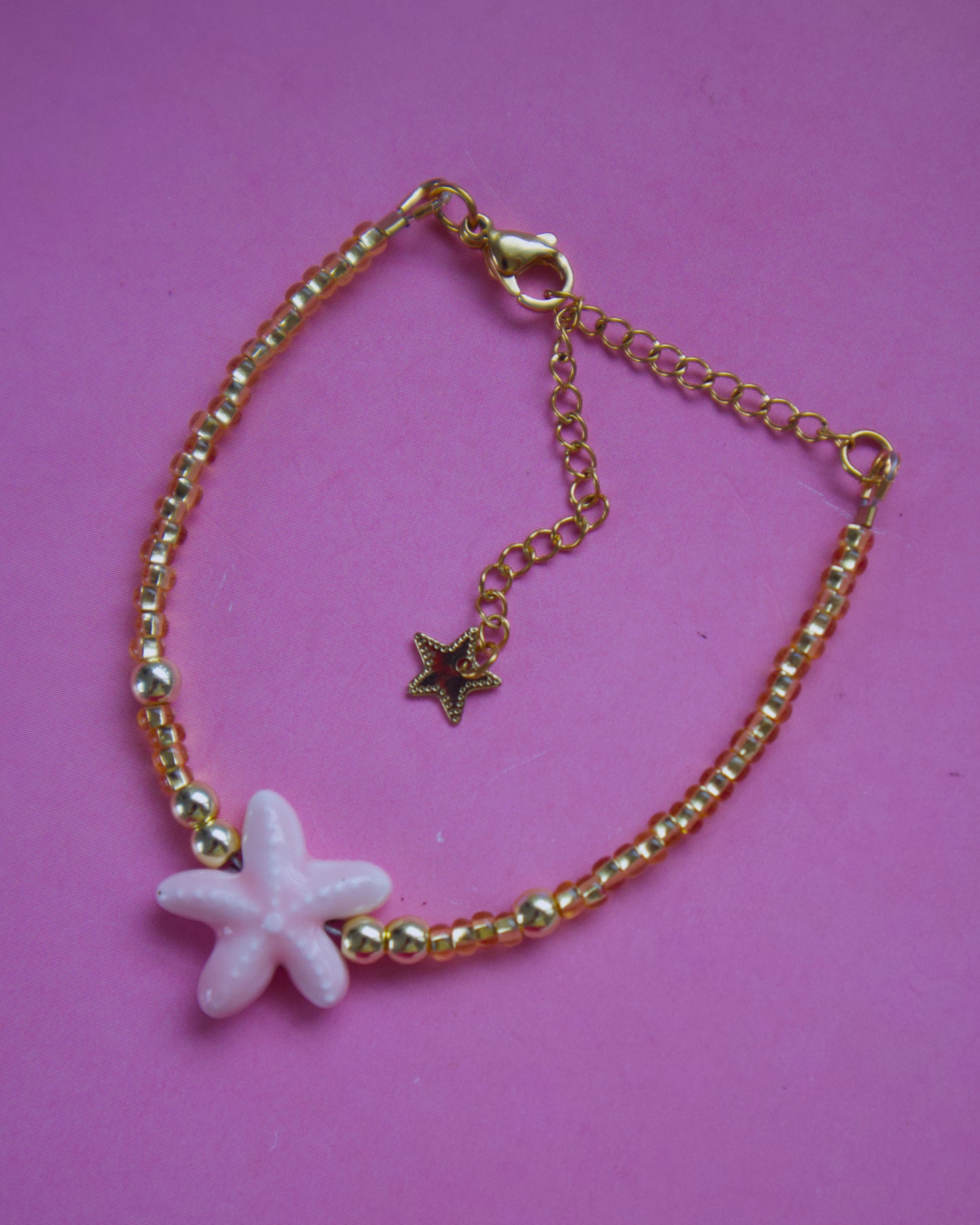 Ceramic star bracelet