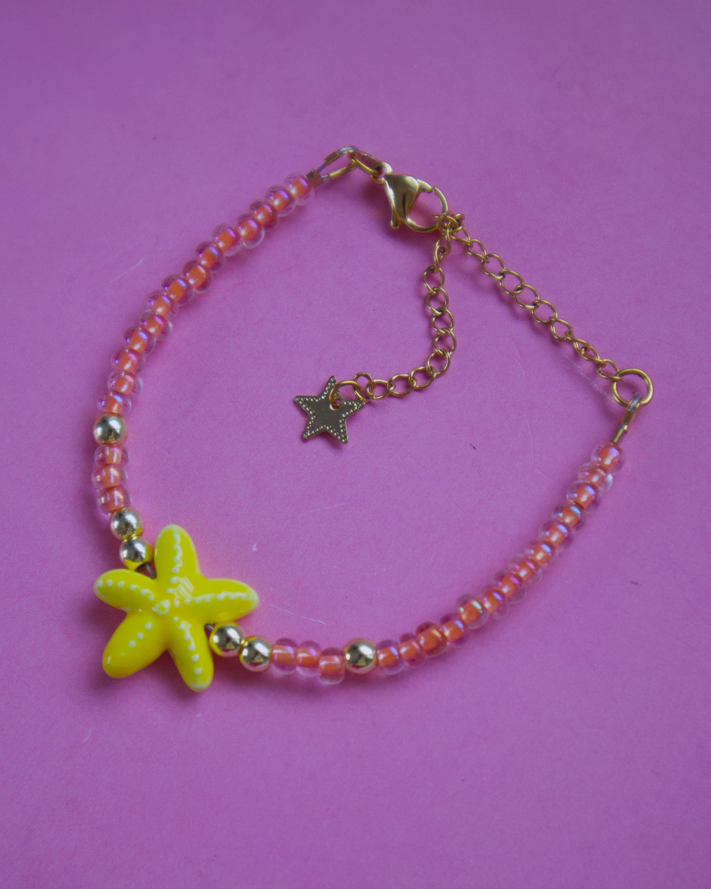 Ceramic star bracelet