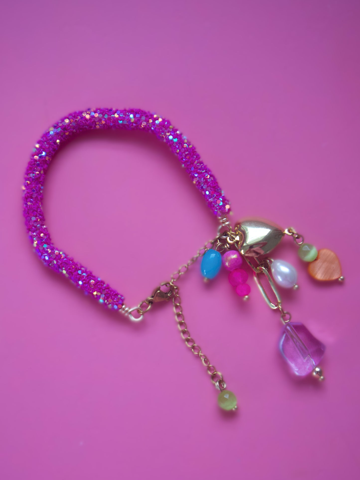 Brillo Heart Bracelets