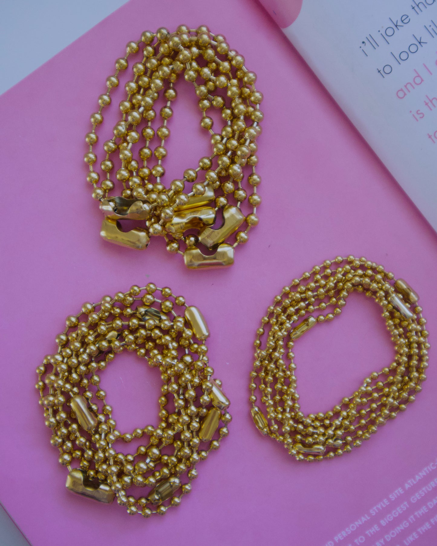 Mili gold bracelet