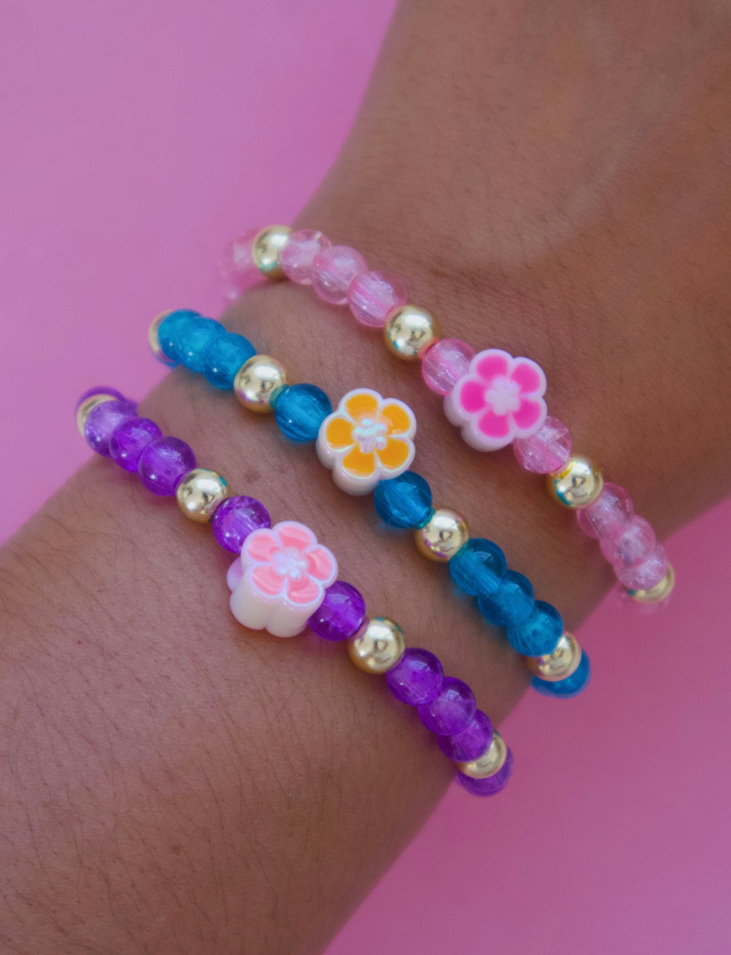 Hawaii Flower Bracelets